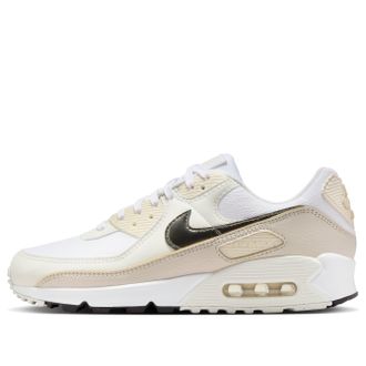 Nike (WMNS) Nike Air Max 90 White Light Orewood Brown HM8128-101