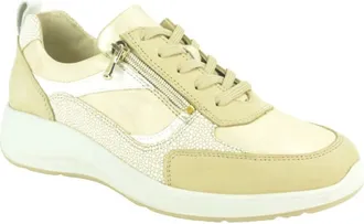 Waldl&auml;ufer Schoenen, Dames, Geel, 39 EU, Goud combi Runner N.+tiret