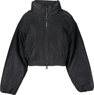 Calvin Klein Black Waterproof Hooded Jacket Long Sleeve
