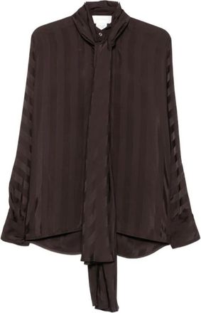 Sportmax Shirts - Dames - Overhemden - Bruin - S - Overhemden