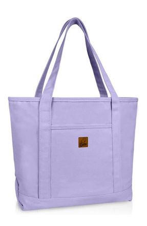 Dalix Ghost 20 Go-To Canvas Tote Bag in Lavender at Nordstrom