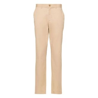 Michael Kors Chinos, male, Beige, Size: W38 Slim-Fit Cotton Blend Chino Pants