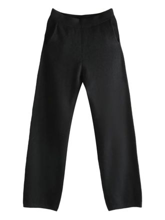 Frenckenberger side-pocket trousers - Black