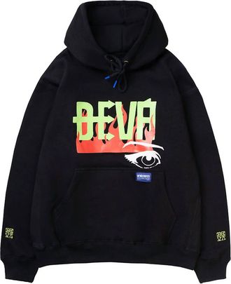 Dev&aacute; States Mens Dance Hoodie In Black
