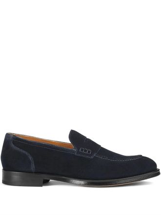 Doucal's Su&egrave;de loafers - Blauw