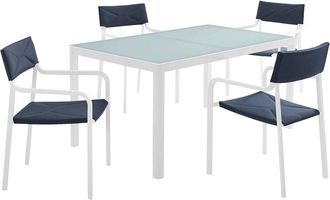 ModWay Raleigh 5-Piece Outdoor Patio Dining Set
