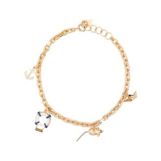 Vivetta Bracelets, female, Yellow, Size: ONE SIZE Chain Link Charm Bracelet