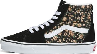 Vans Sk8-Hi Rose Dreams Shoe Black White VN0005U9BZW
