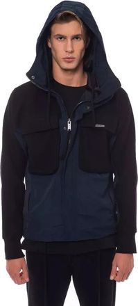 Nicol&ograve; Tonetto Wool Men Jacket with Hood and Mens Pockets