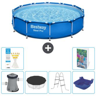 Bestway Piscina Bestway Steel Pro Redonda - 366x76 Cm - 7-piezas S314