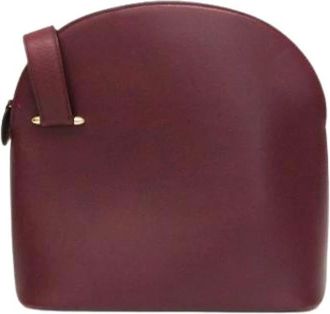 Cartier Pre-owned One-shoulder bag - Dames - Vintage Schoudertas - Rood - ONE Size - Leer - Vintage