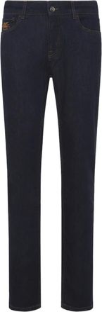 Etro Jeans con logo - Blu