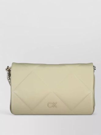 Calvin Klein quilted clutch bag