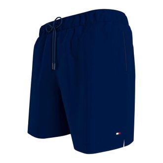 Tommy Hilfiger Heren Essential Logo Zwemshort (Blauw)