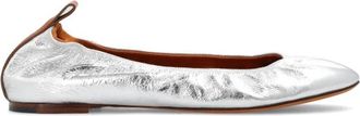 Lanvin Leren Ballerinas - Dames - Ballerinas - Grijs - 36 EU - Leer - Schoenen