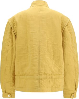 Isabel Marant Womens Blandina Jacket Saffron Modal; Cotton; Polyamide