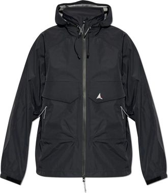 Roa Roa, Jassen, Heren, Zwart, M, Polyester, Waterdichte jas 3L Creek