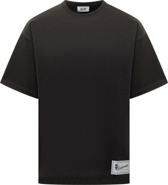 GCDS Black Crew Neck T-Shirt