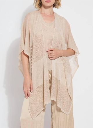 Lyss&eacute; Riva Mesh Sequin Shrug In Chablis Sequins