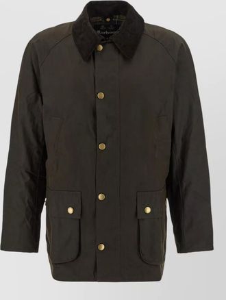 Barbour ashby cotton jacket corduroy collar pockets