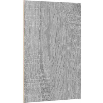 vidaXL Paneles Decorativos 50 Pcs Gris Sonoma 40 X 60 X 0.27 Cm Vidaxl