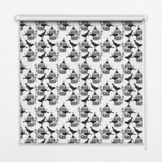 Tulup Tenda A Rullo Interna Per Finestra - Tenda Filtrante Luce - Tenda Privacy - Tenda Decorativa Rettangolare - Rullo Per Interni - (150 Cm X 140 Cm) - Co