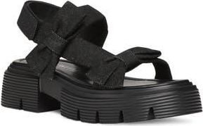 Stuart Weitzman Sofia Nolita Lug Sole Sandal in Black at Nordstrom Rack, Size 8