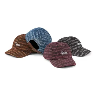 SUPREME Multi Type Jacquard Denim 6-Panel Multi-Color SUP-FW22-1026