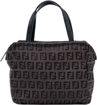 Fendi Pre-owned Borsa Mini in Tela - - Pre-owned - Donna - Marrone - ONE SIZE