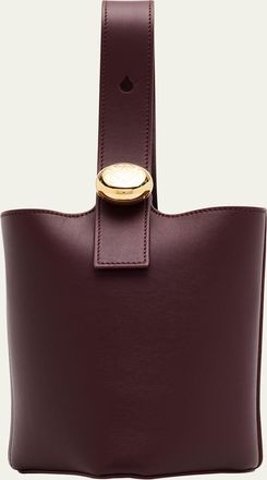 Loewe Pebble Mini Bucket Bag in Smooth Leather