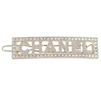 Chanel Pre-owned Accessories, female, Yellow, Size: ONE SIZE Pre-owned Barrette