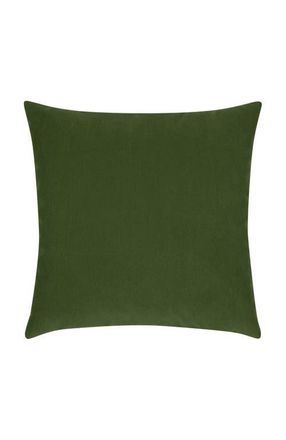 Elaine Smith Plush Velvet Indoor & Outdoor Woven Accent Pillow in Ivy at Nordstrom, Size 20X20