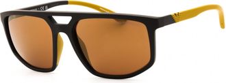 Emporio Armani EA4248U 62586H Matte Brown/Brown Mirror Gold