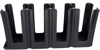 No Brand Soporte Desechable Para Vasos, Soporte Para Vasos De Caf&eacute; De 4 Compartimentos, Dispensador De Vasos De Pl&aacute;stico, Organizador De Mostrador Para Caf&eacute;, L