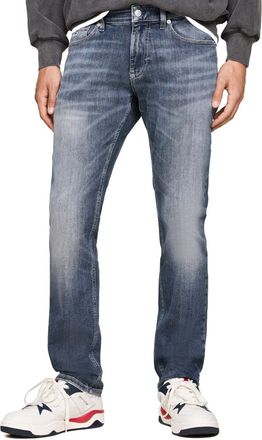 Tommy Hilfiger Heren Tommy Hilfiger Scanton Faded Slim-Fit Jeans in Denim