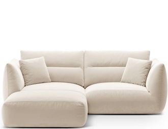 CXL by Christian Lacroix 3-Sitzer Designer Ecksofa Maurie - Samtbezug