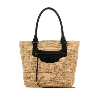 Balenciaga Raffia Small Le City Bucket Bag