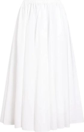 Patou Skirts White - Dames - Midirokken - Wit - S - Rokken