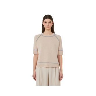 Max Mara Dames, Truien, Beige, Maat: S