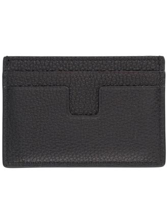 Tom Ford Logo-Detail Card Case - Black