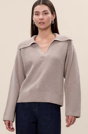 Rebecca Taylor Giselle Knit Sweater in Camel at Nordstrom, Size X-Small