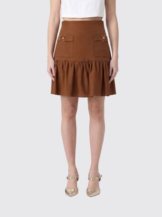 Elisabetta Franchi Gonna mini Elisabetta Franchi in misto lino