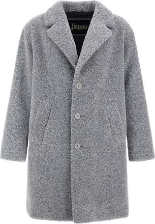 Herno long-sleeve coat - Grey