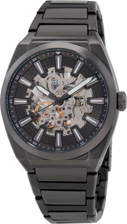Fossil Everett Quartz Grey Dial Mens Watch ME3206