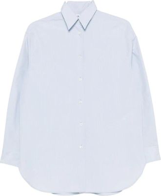Jil Sander Button-down Shirt - Dames - Overhemden - Blauw - S - Overhemden