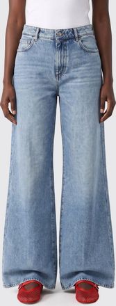 Sportmax Jeans a zampa in denim