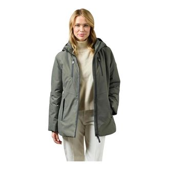 Junge Jassen, Dames, Groen, L, Winterjas