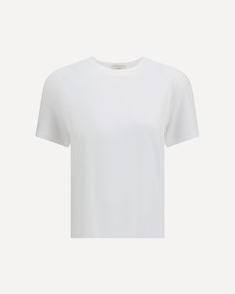 Toteme Crewneck cotton T-shirt Female M