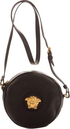 Versace Borsa circolare Medusa anni 2000 - Nero
