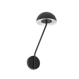 Faro Barcelona Aplique led en metal negro 41cm